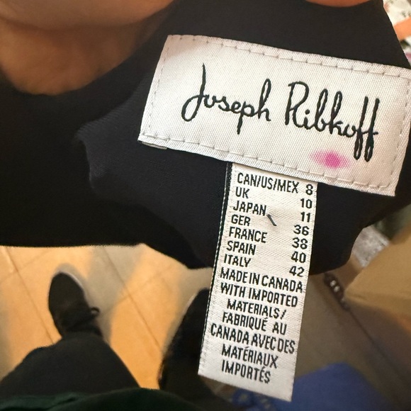 Joseph Ribkoff Classic Black Square Neck Essential Stretch Cami - Picture 4 of 6